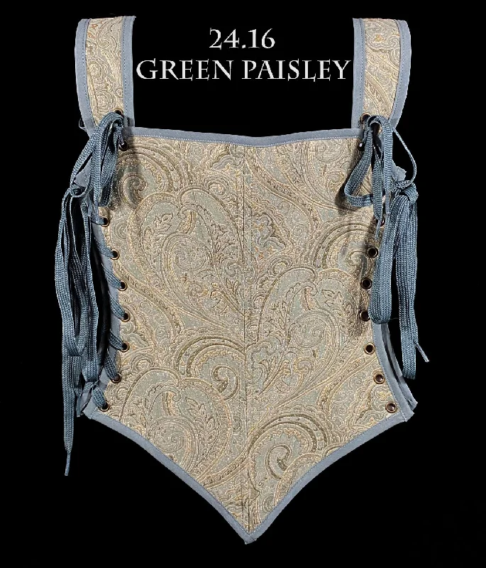 24.16 Green Paisley