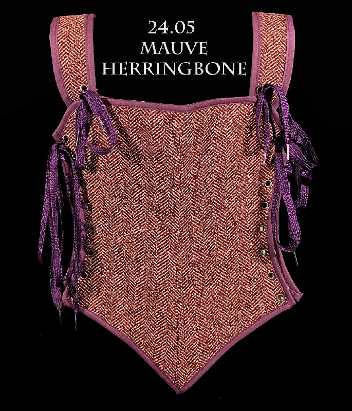 24.05 Mauve Herringbone