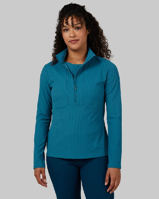 WOMEN'S ACTIVE RIB ½ ZIP TOP