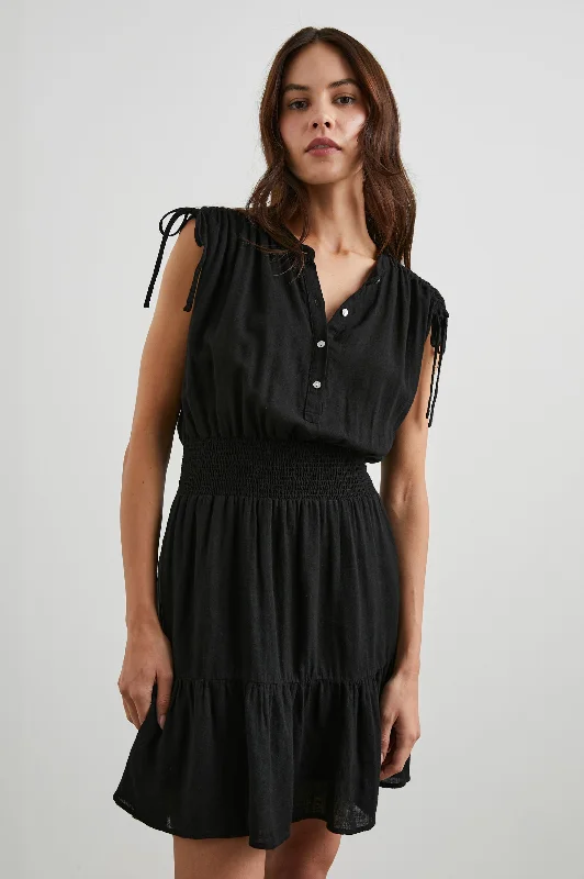 SAMINA DRESS - BLACK