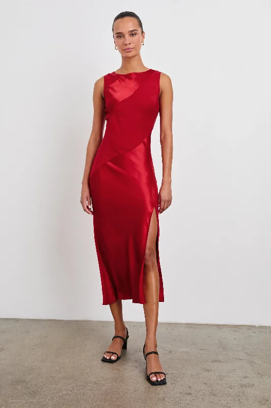 SANYA DRESS - SCARLET