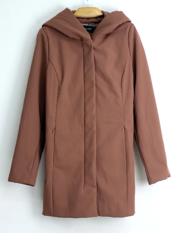 Women's Plain Jacket,Light Brown