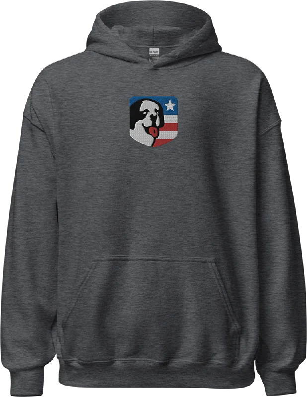 Big Dog USA Embroidered Hoodie