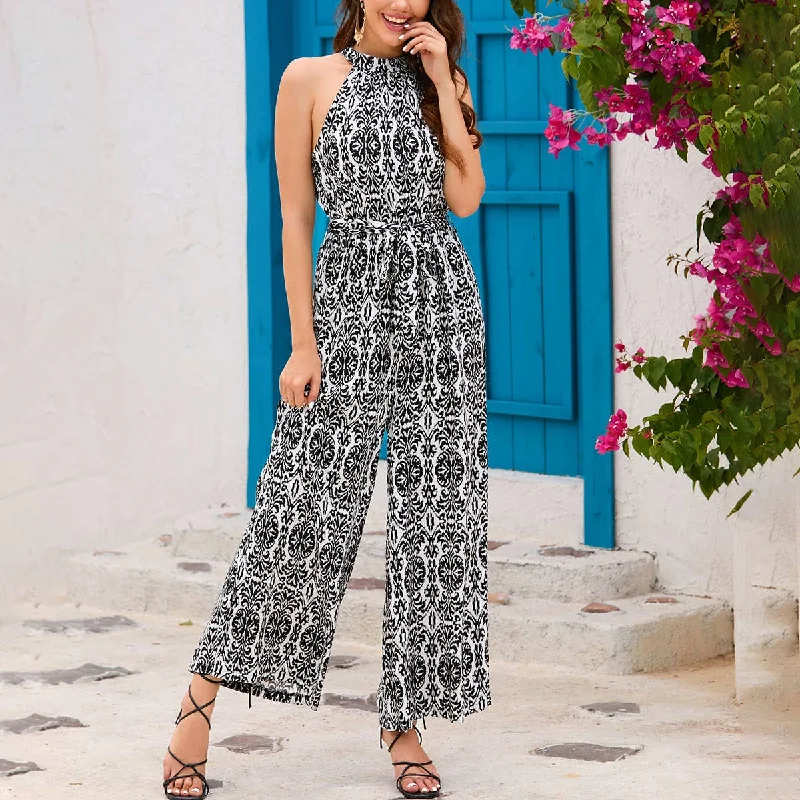 BOHEMIAN VACATION CASUAL WIDE-LEG JUMPSUIT_CWSJS0775