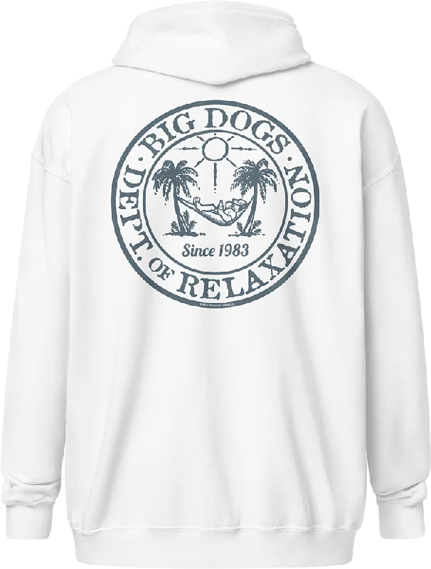 DOR BADGE GRAPHIC FULL ZIP HOODIE