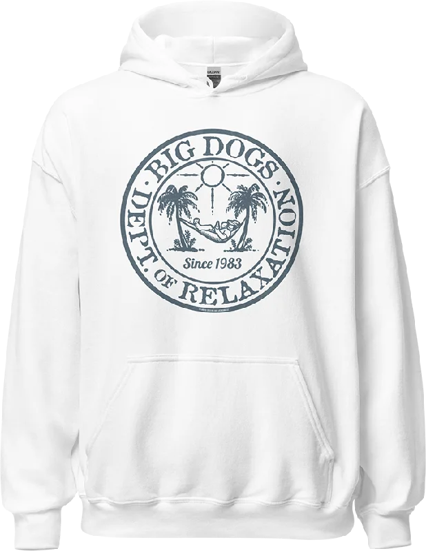 RELAXATION BADGE Graphic Hoodie Business
