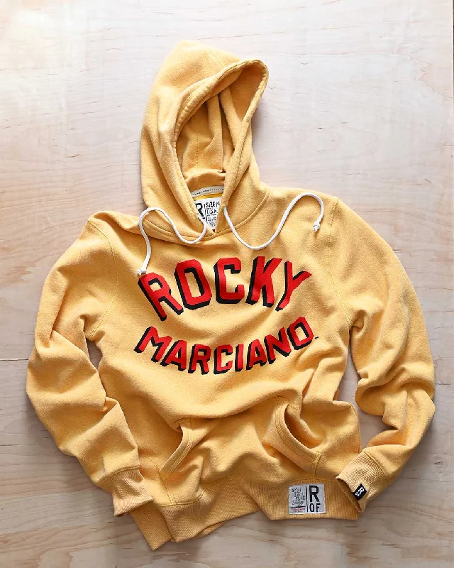 Rocky Marciano Undefeated Yellow PO Hoody