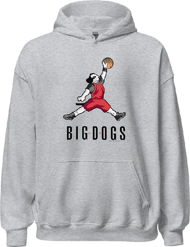 AIR BIG DOG Graphic Hoodie Geometric