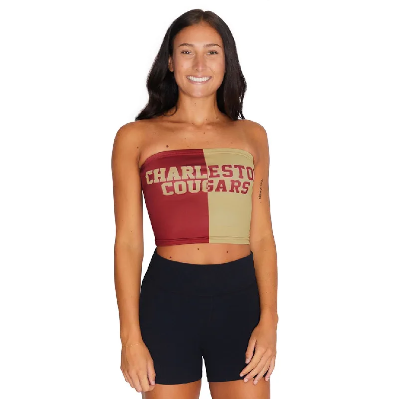 College of Charleston Two Tone Tube Top