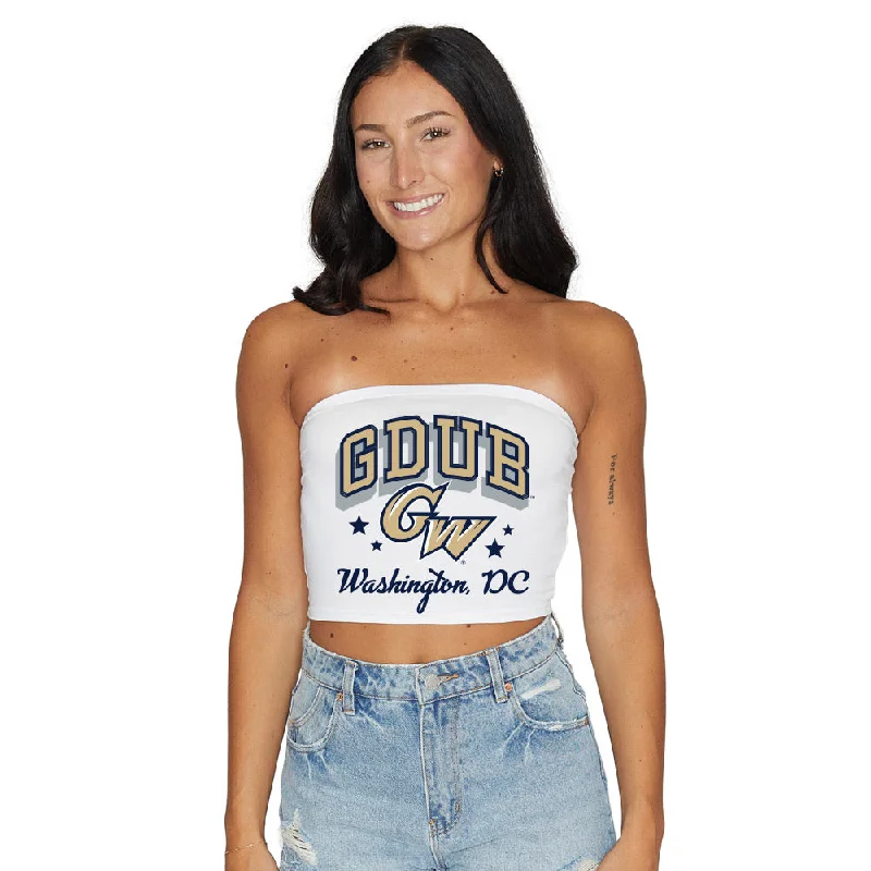 George Washington University White Tube Top