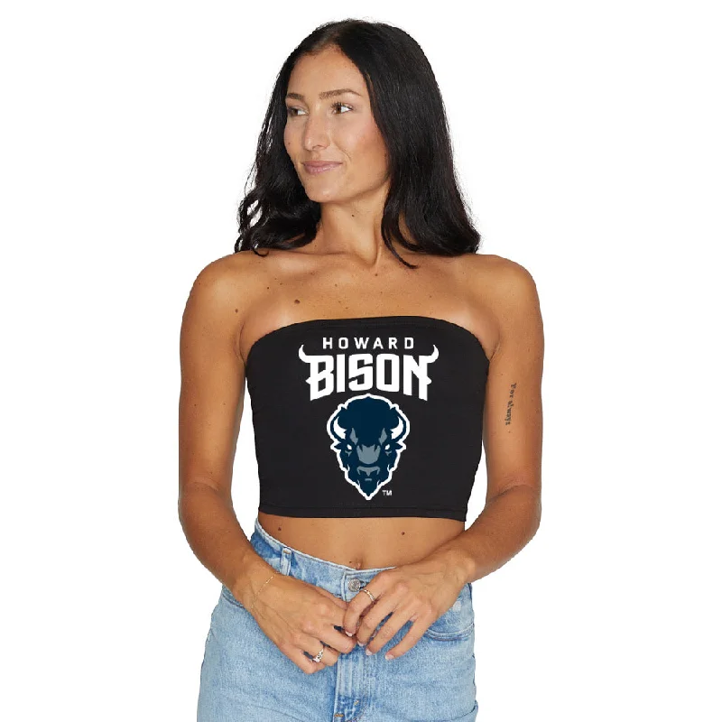 Howard Bison Black Tube Top