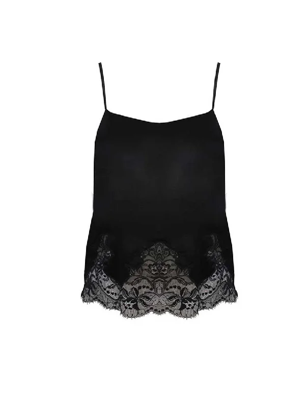 Signature Silk Camisole - Black