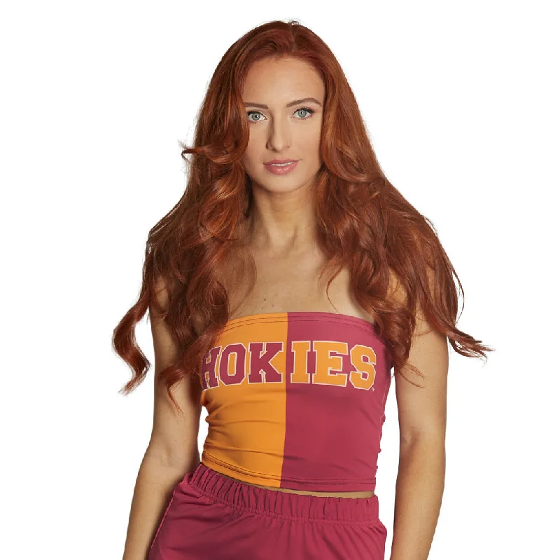 Virginia Tech Hokies Two Tone Tube Top